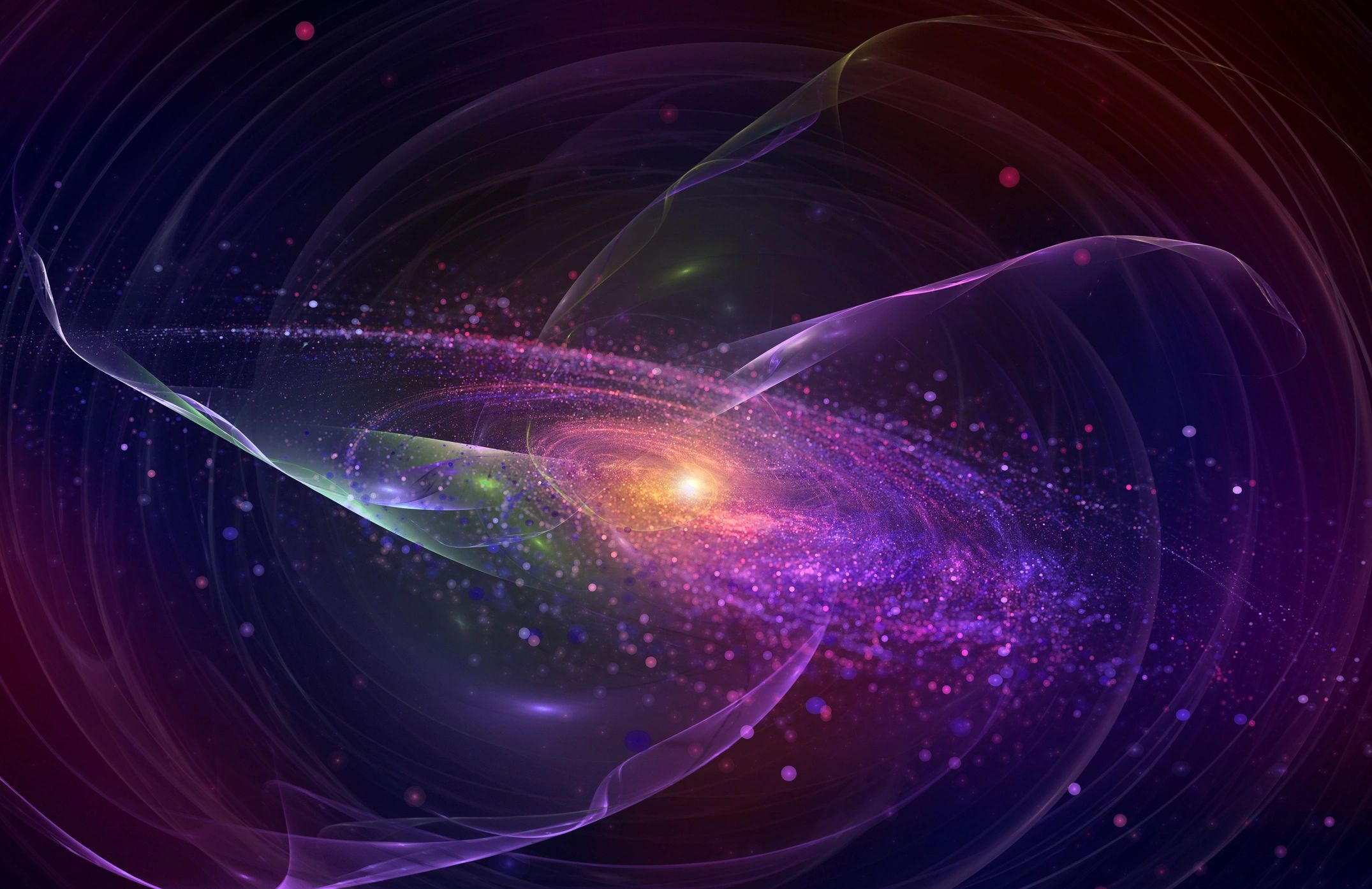 Abstract digital galaxy themed background